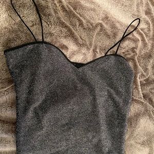 SHEIN glitter tank top. Never worn